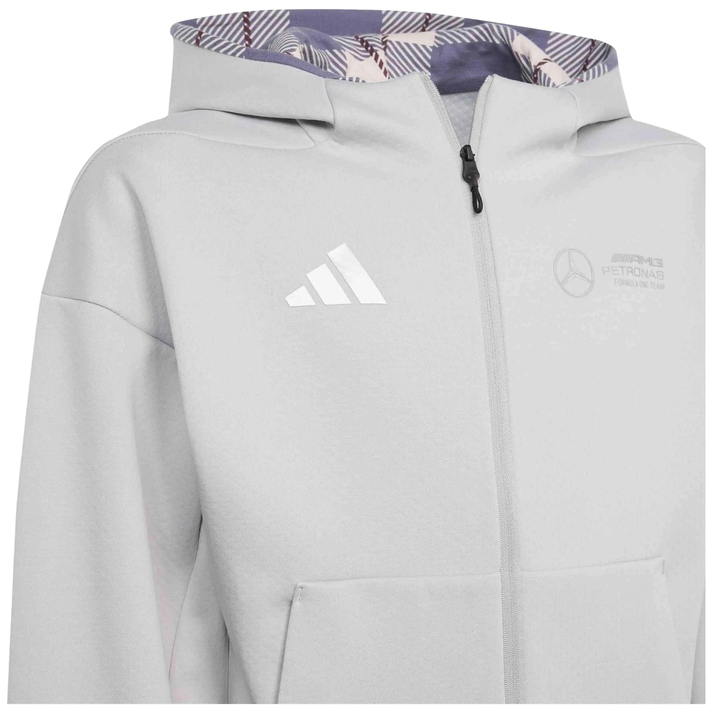 Kapuzenpullover Adidas Modell Sudadera con capucha adidas Mercedes-AM für jungen 3/5