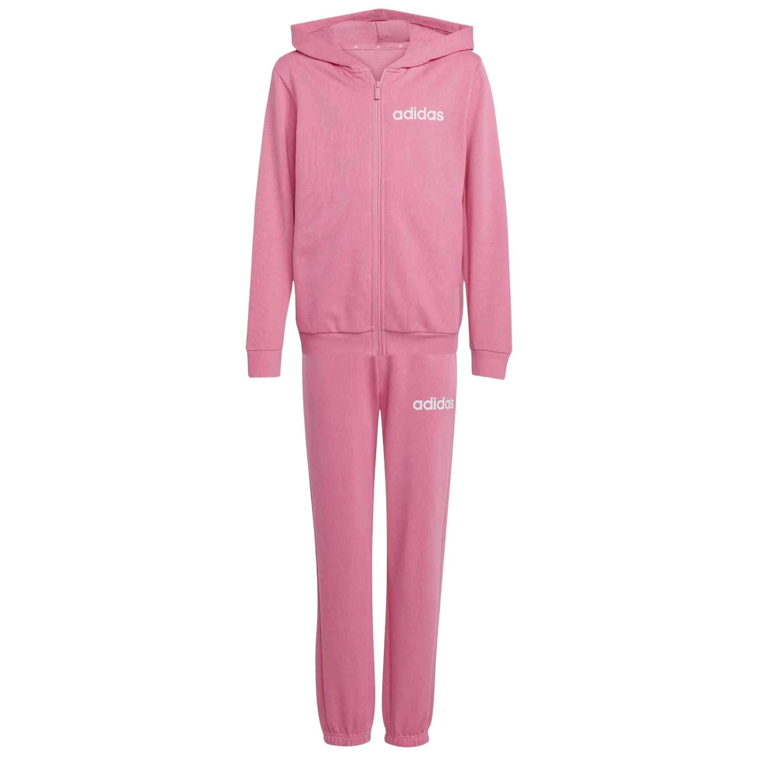 Trainingspak set Adidas model Chándal adidas Essentials rosa voor unisex jongens 5/5