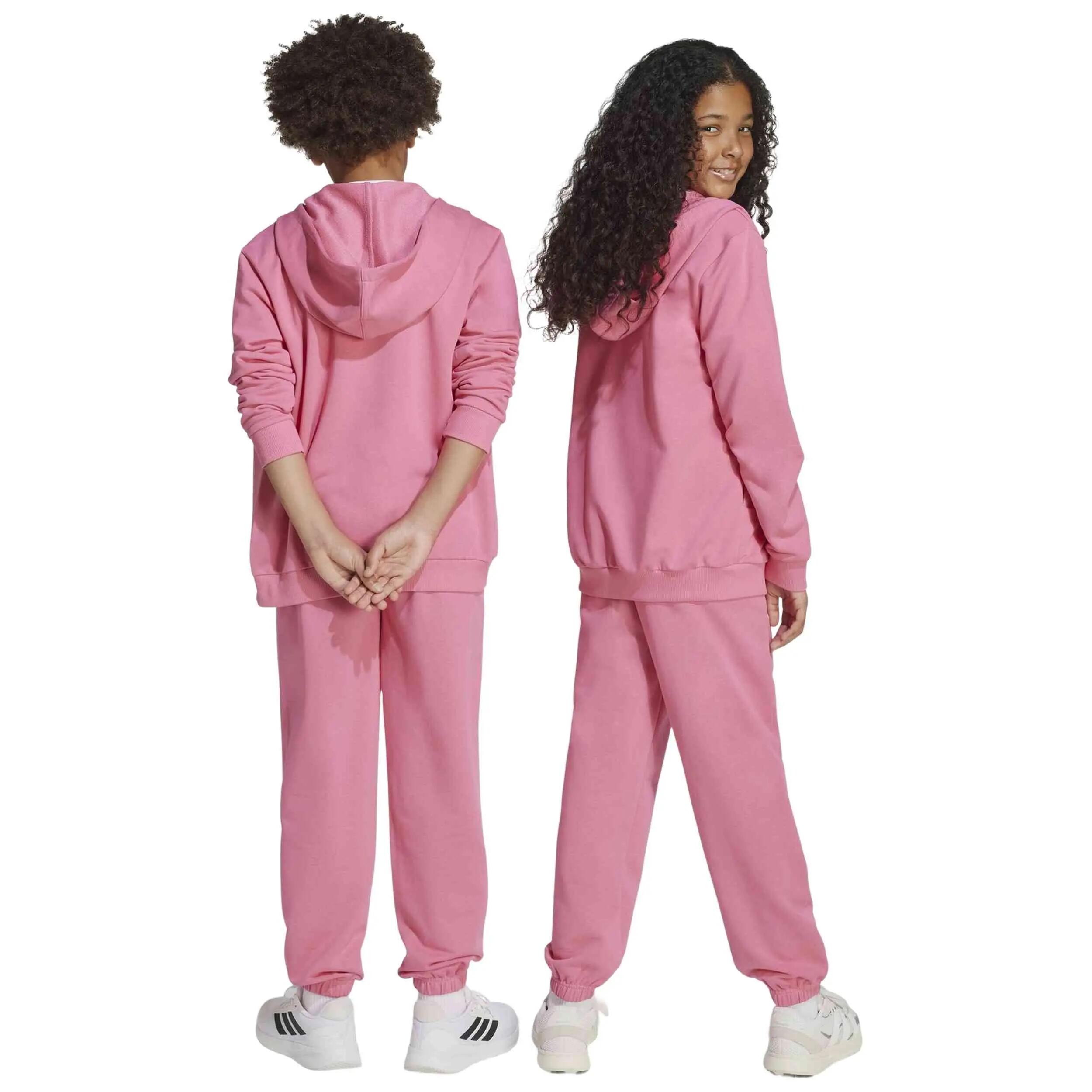 Trainingspak set Adidas model Chándal adidas Essentials rosa voor unisex jongens 3/5