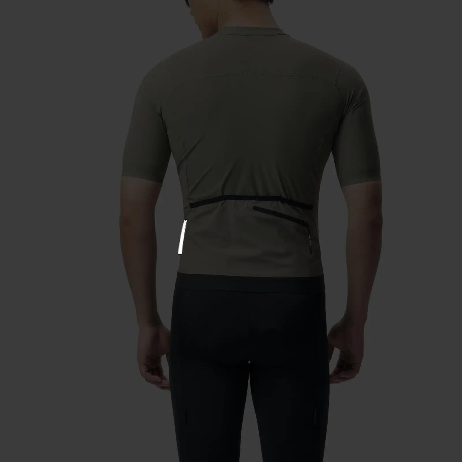 Maillot de cyclisme à manches courtes pour homme 6/8