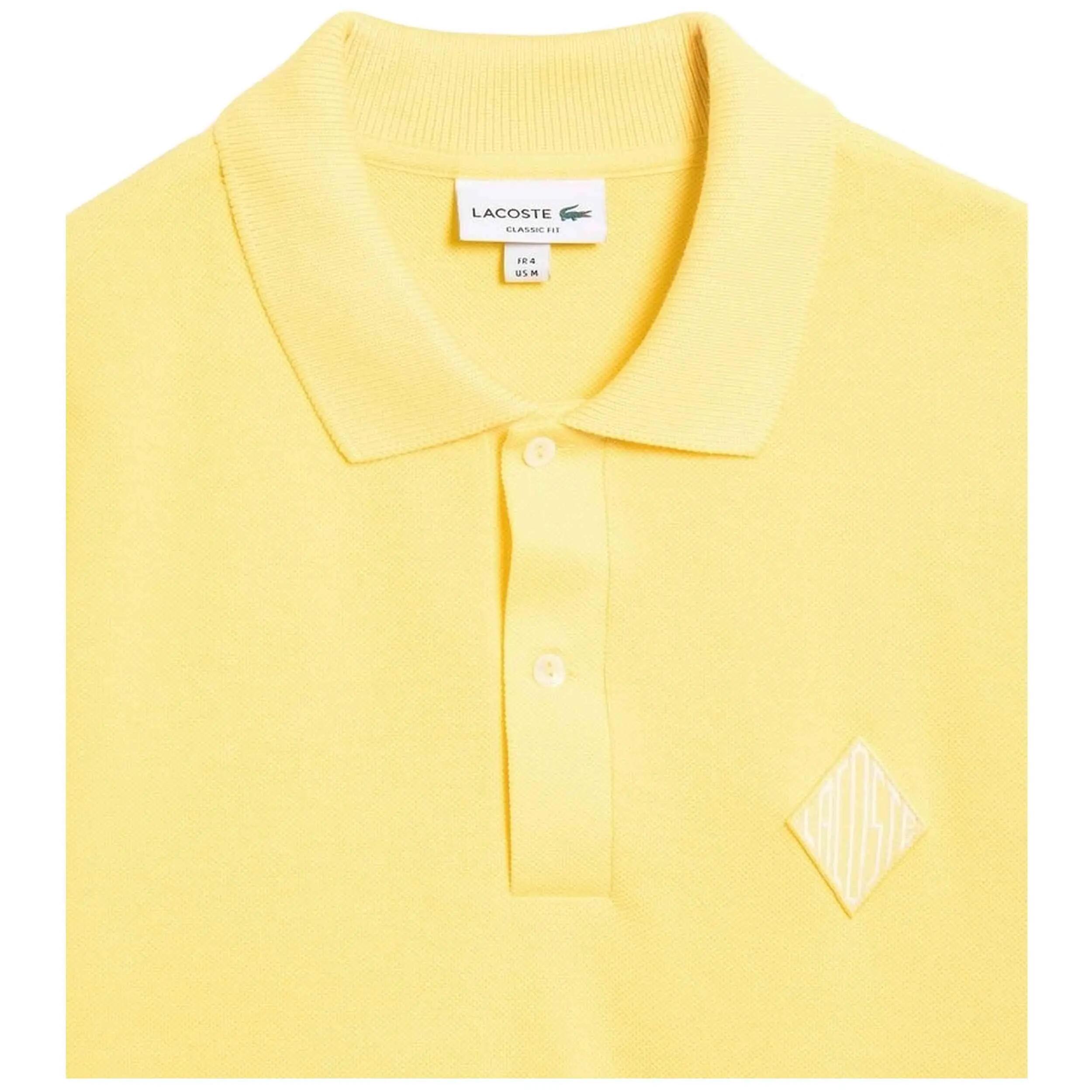 Polo de manga corta Lacoste modelo PH0034-00-107 para hombre 3/4