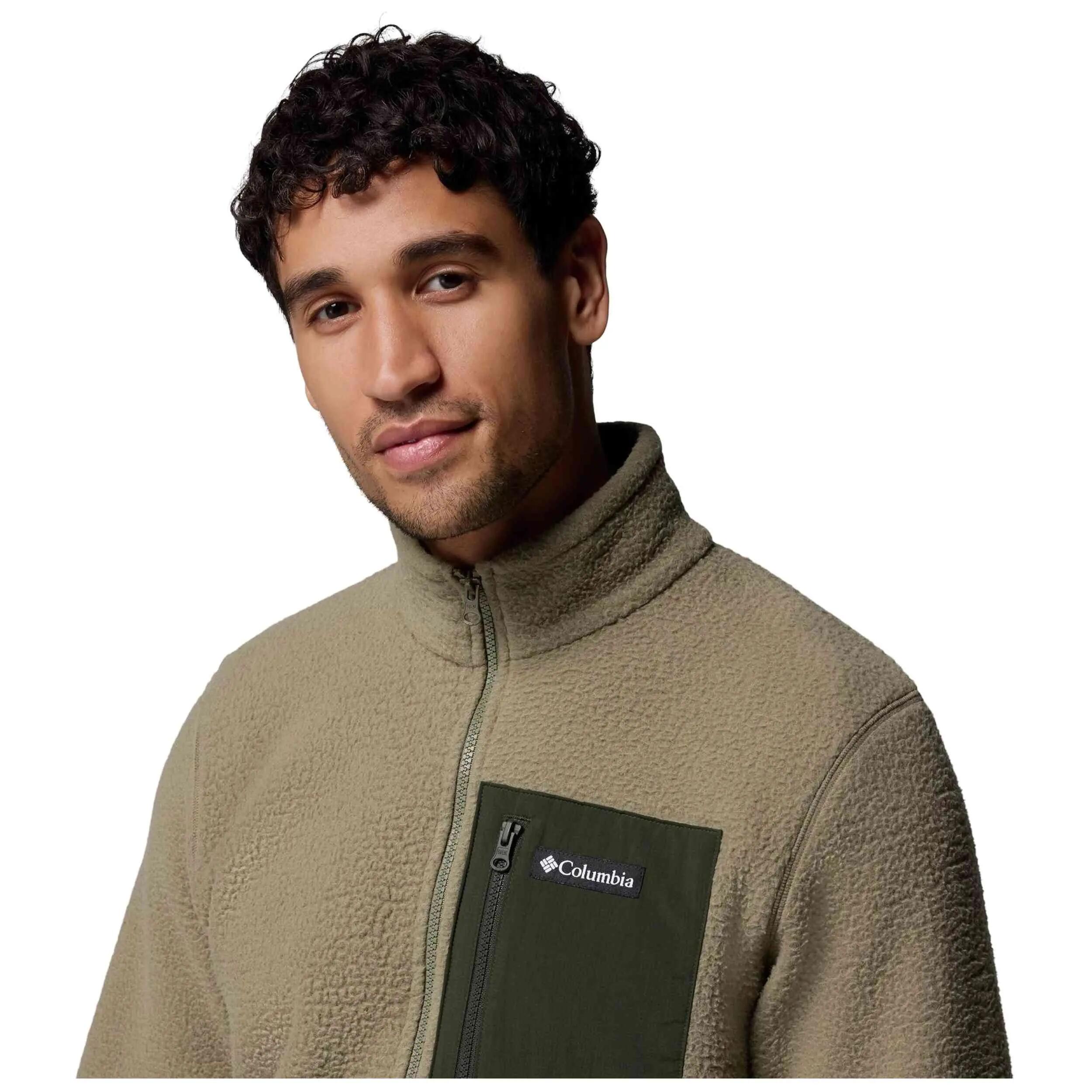 Sudadera Columbia modelo Forro polar Columbia Jasper Ridge Pebbled F para hombre 5/5