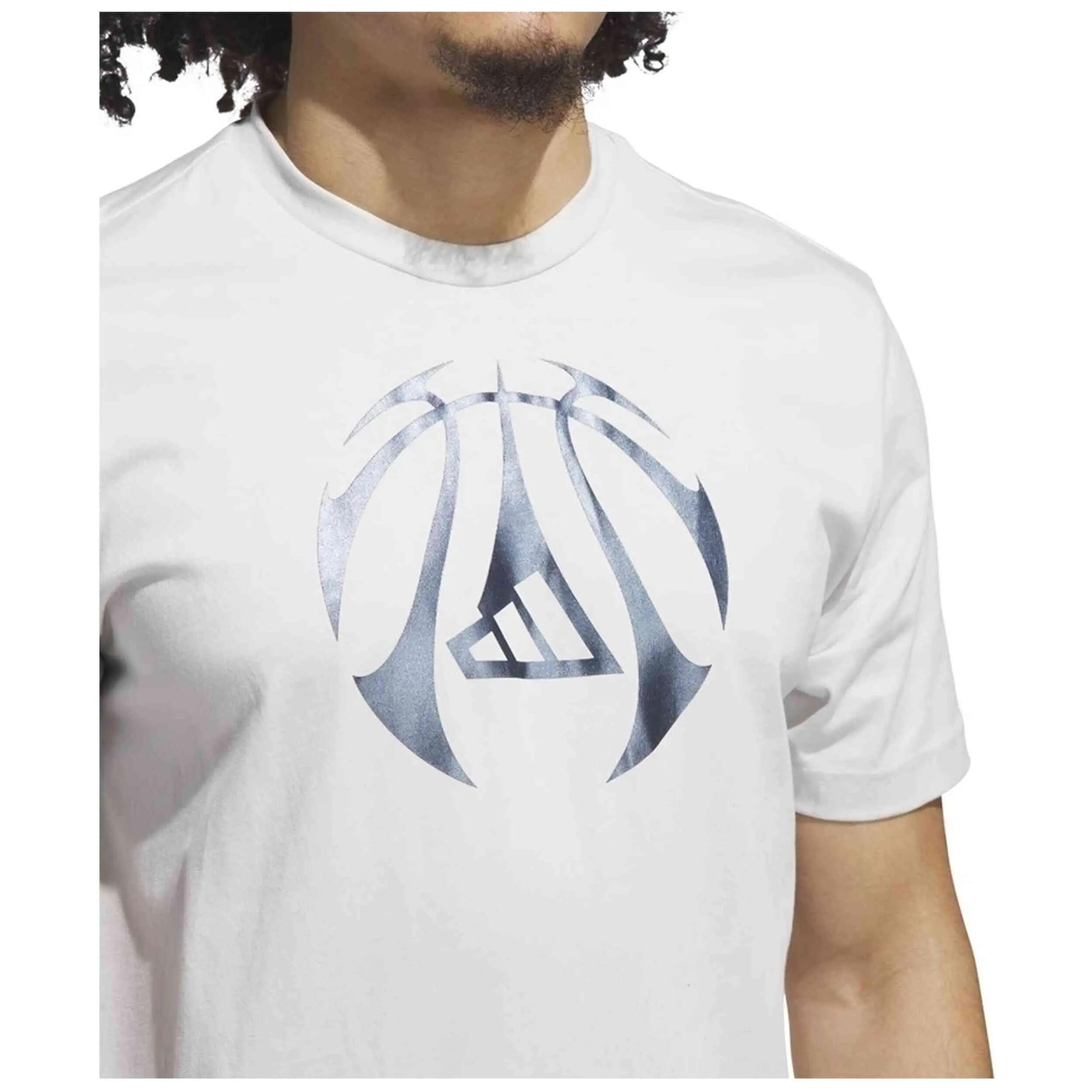 Camiseta de manga corta Adidas modelo Camiseta Basket Adidas Millenn para hombre 5/5