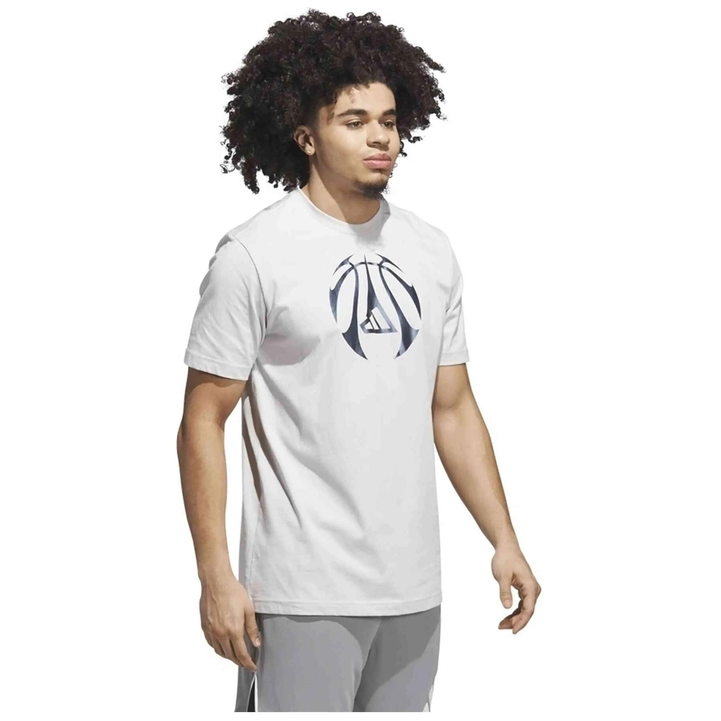 Camiseta de manga corta Adidas modelo Camiseta Basket Adidas Millenn para hombre 4/5
