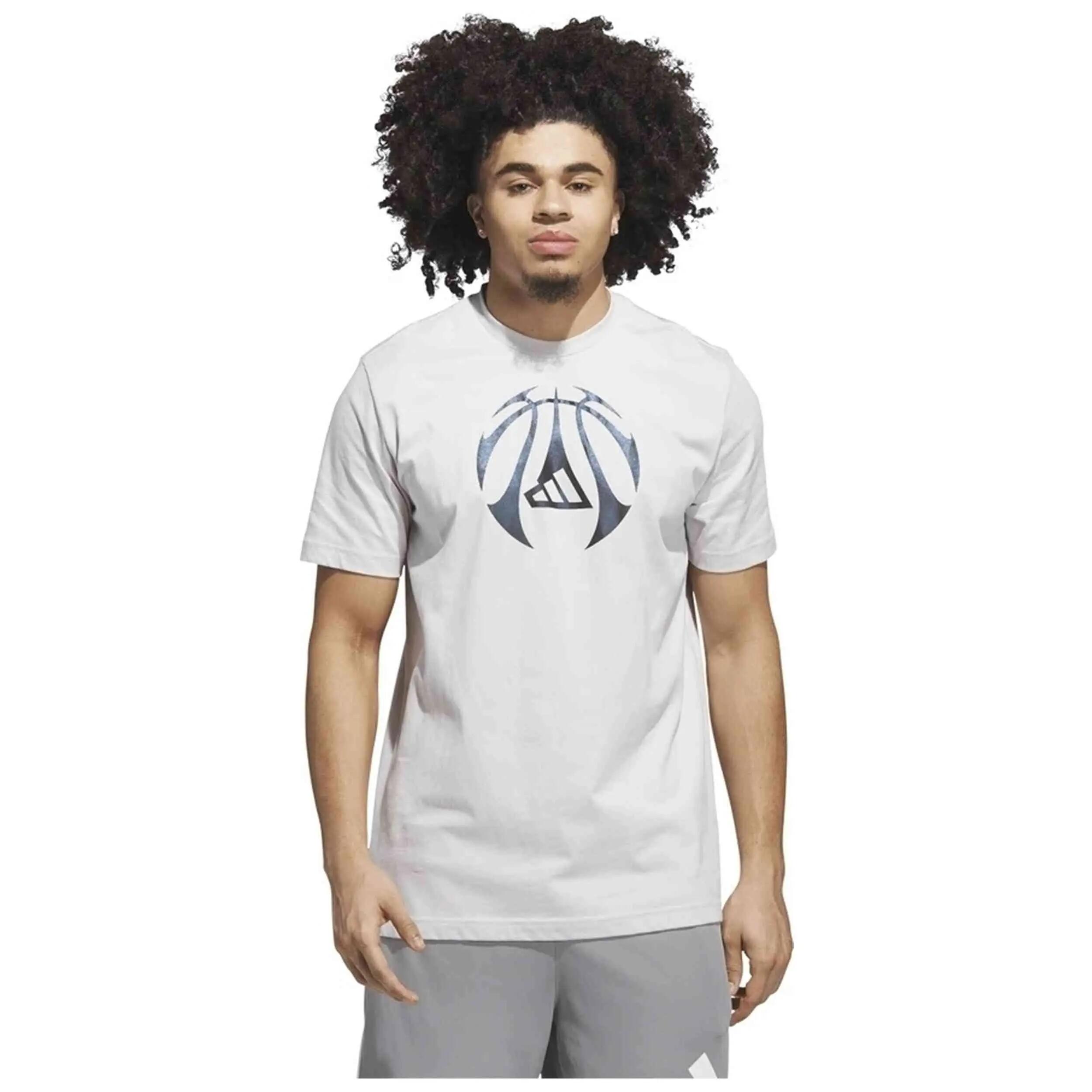 Camiseta de manga corta Adidas modelo Camiseta Basket Adidas Millenn para hombre 2/5