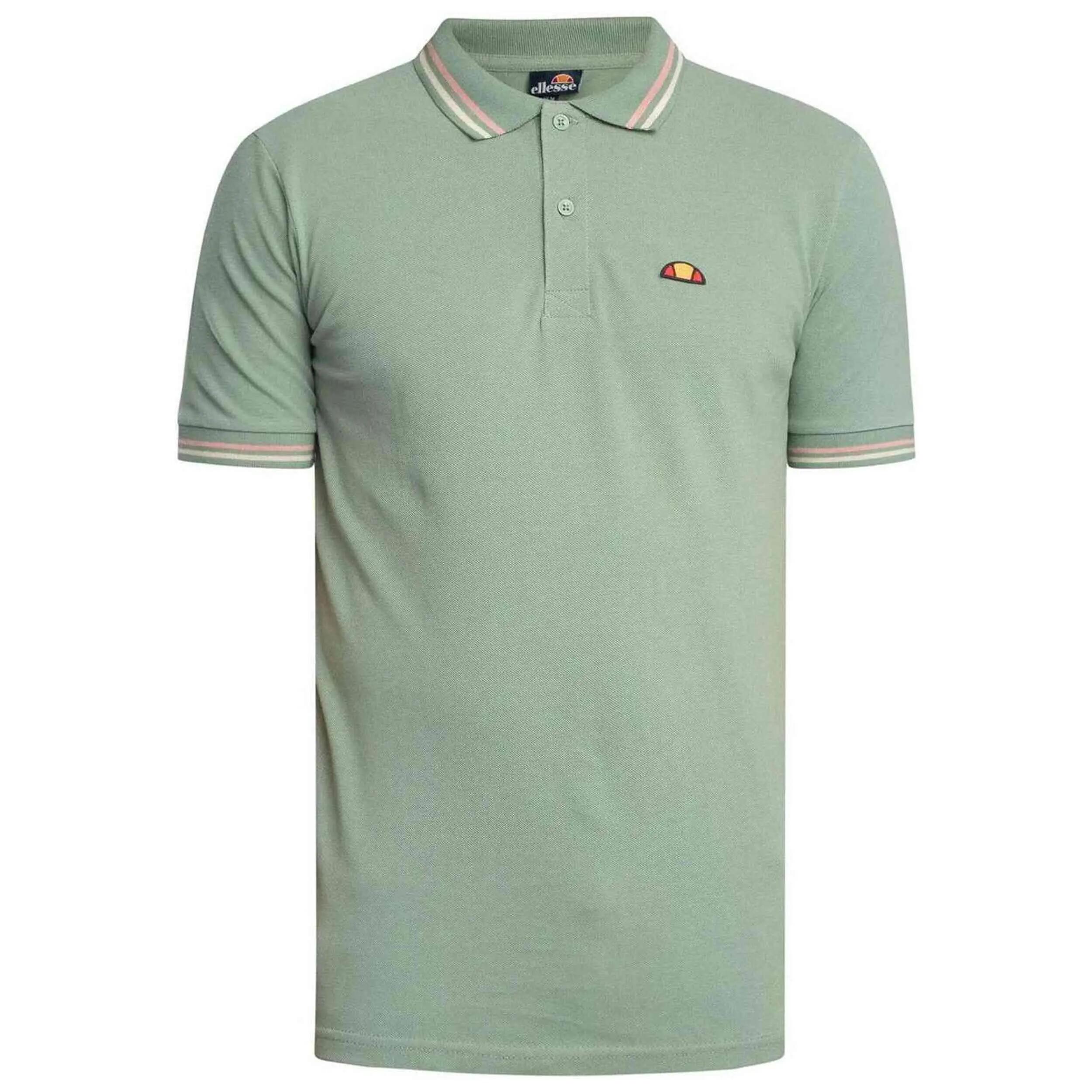 Polo à manches courtes Ellesse modèle SHA18077 GRN pour homme 1/1