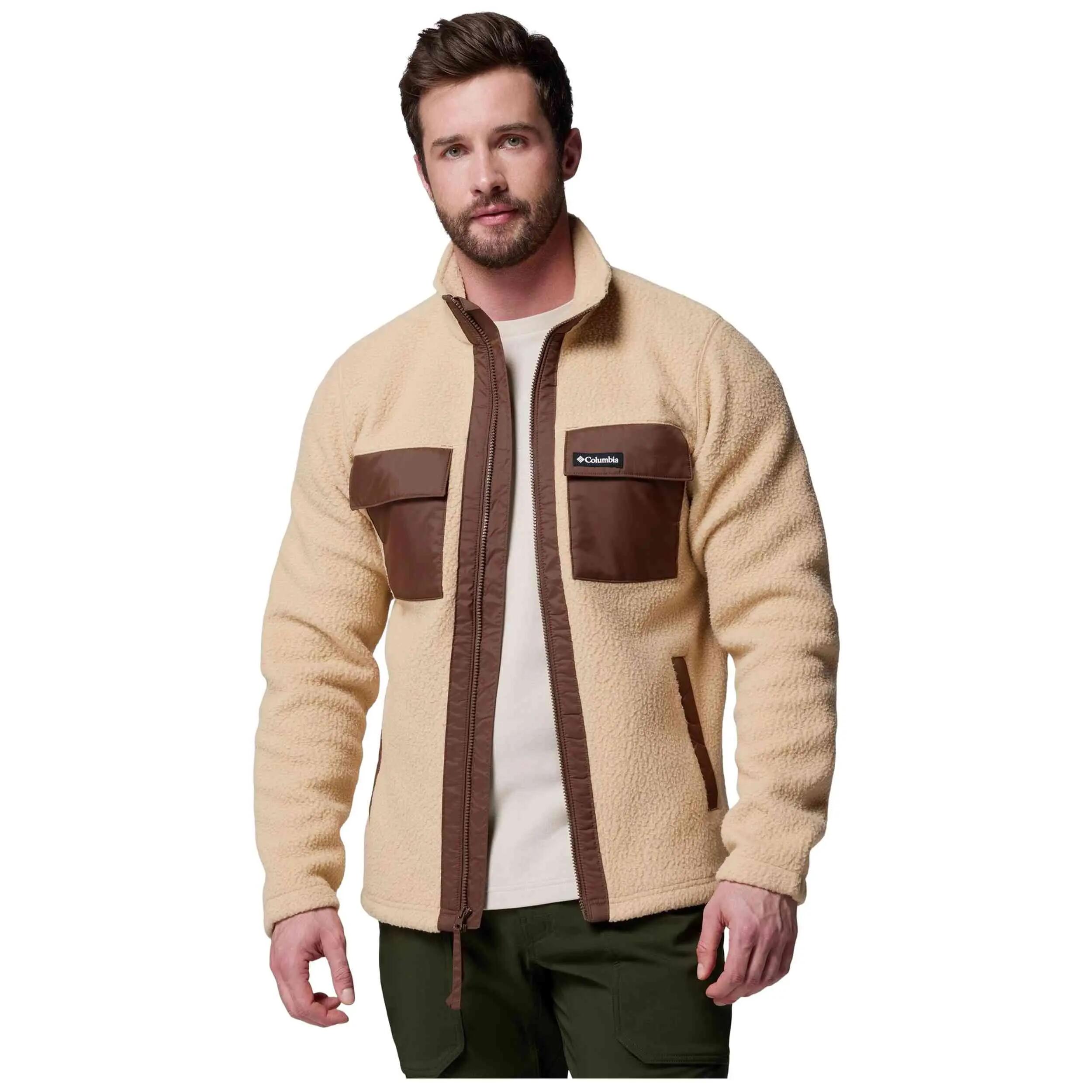 Felpa Columbia modello Forro polar Columbia Juniper Peak Full Zip bei per uomini 4/5