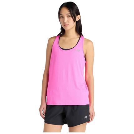 T-shirt met korte mouwen New balance model Camiseta New Balance tir voor vrouwen