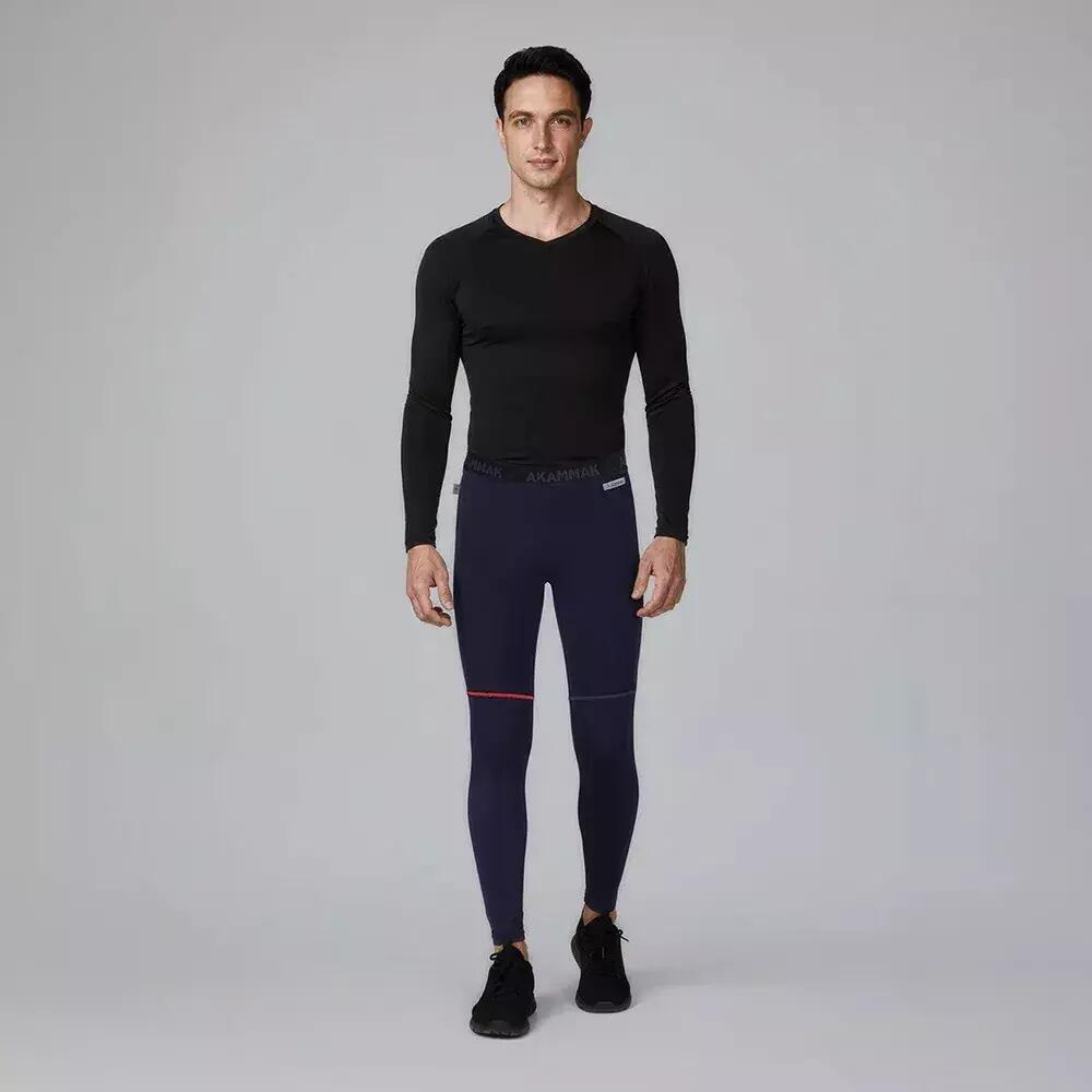 Legging de Randonnée homme Thermique PULK Bleu Navy 2/3