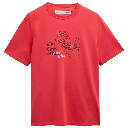 Camiseta de manga corta Barbour modelo MTS1616RE51 para hombre