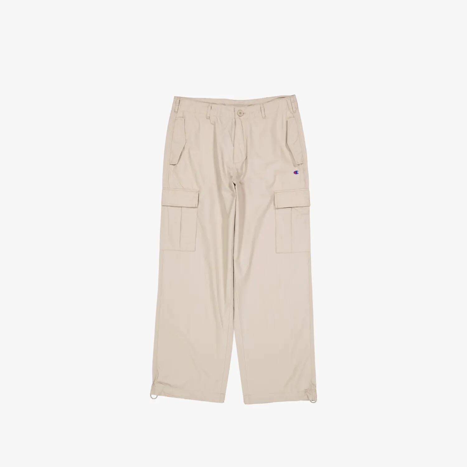 Pantaloni cargo unisex cu țesătură inversă Champion, Bej