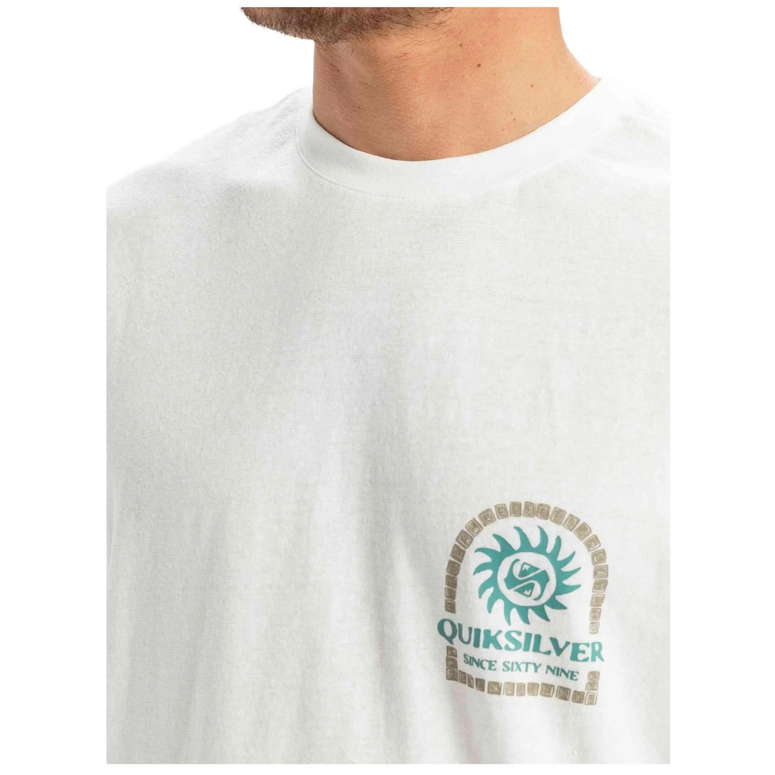 Camiseta de manga corta Quiksilver modelo EQYZT08028-WBK0 para hombre 3/5