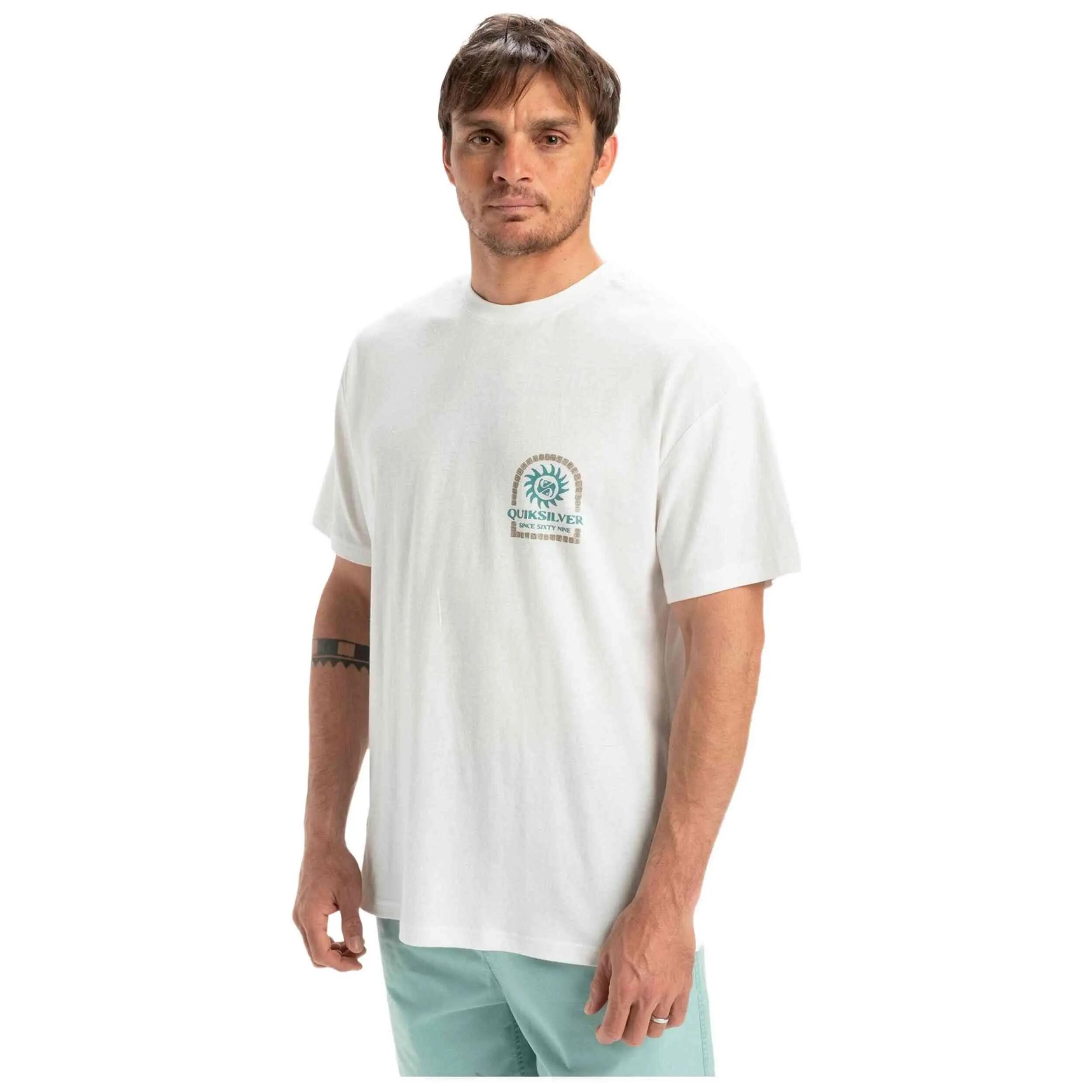 Camiseta de manga corta Quiksilver modelo EQYZT08028-WBK0 para hombre 2/5