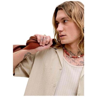 T-shirt met korte mouwen jack&jones model 12289457-bei voor mannen