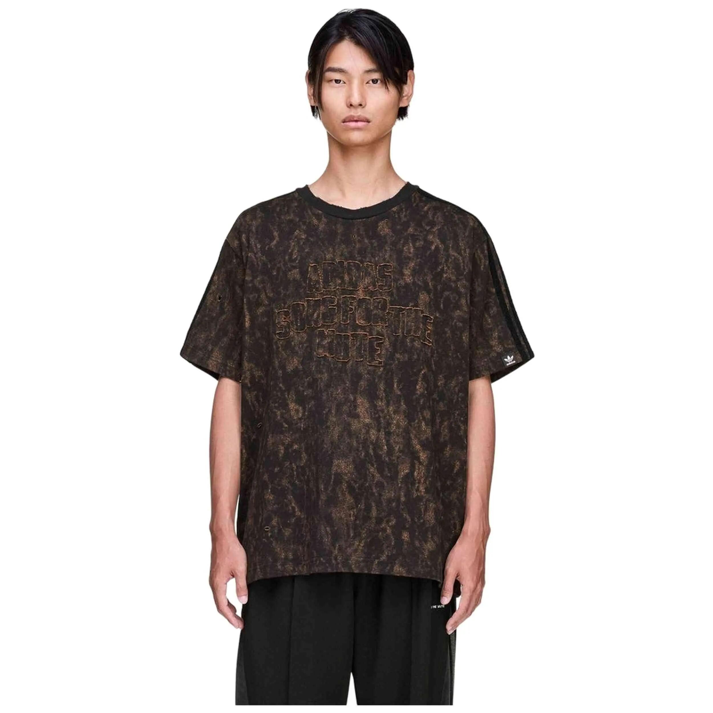 T-shirt met korte mouwen Adidas model KC2741 voor unisex 4/5