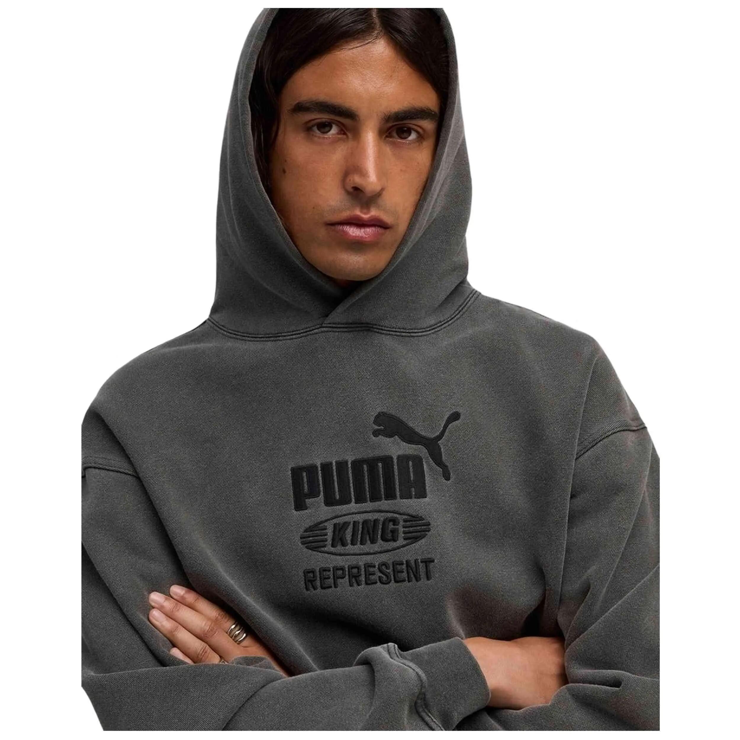 Sweat à capuche Puma modèle 632542-97 pour homme 4/5