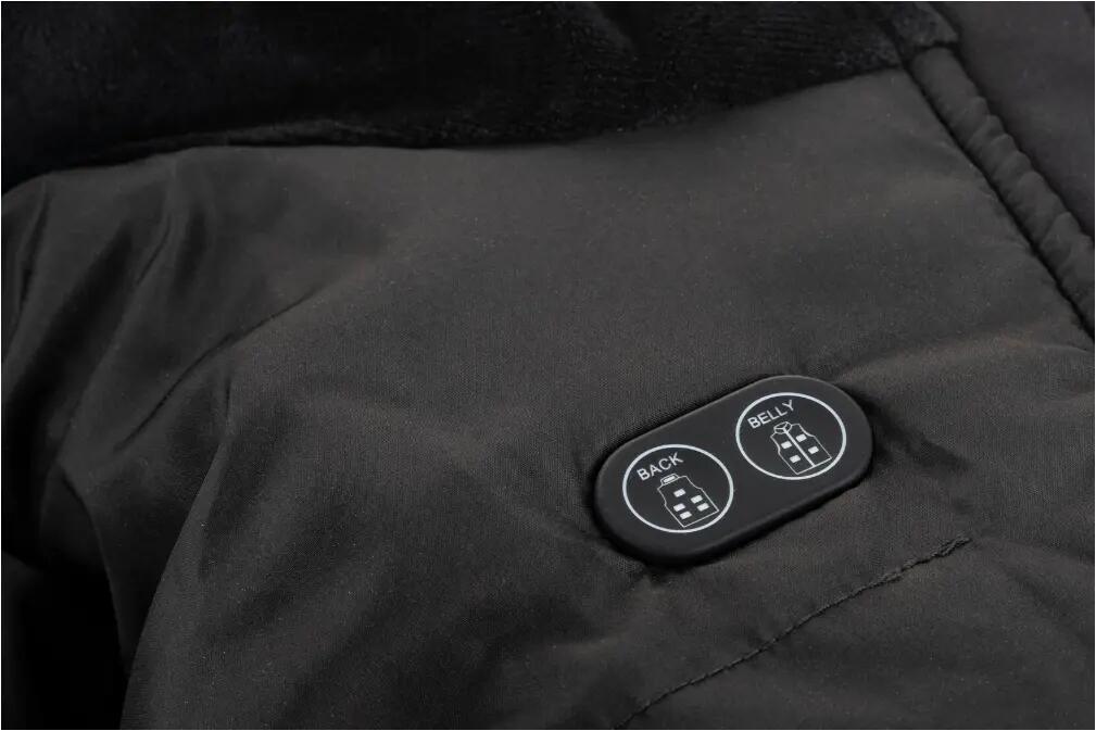 Gewatteerde Heated Bodywarmer Dames - Zwart - Dual Heating 3/5
