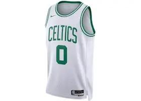 Maglia - Basket - Uomo - smanicata - Tatum - Bianco/Verde 3/3