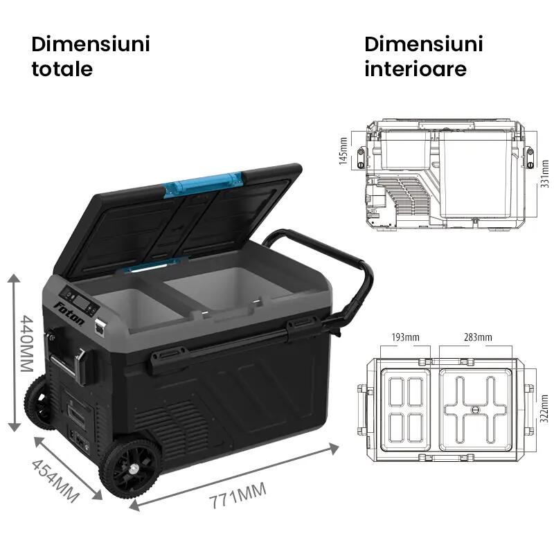 Frigider/Congelator auto cu doua zone -20°C cu Bluetoooth 4/9