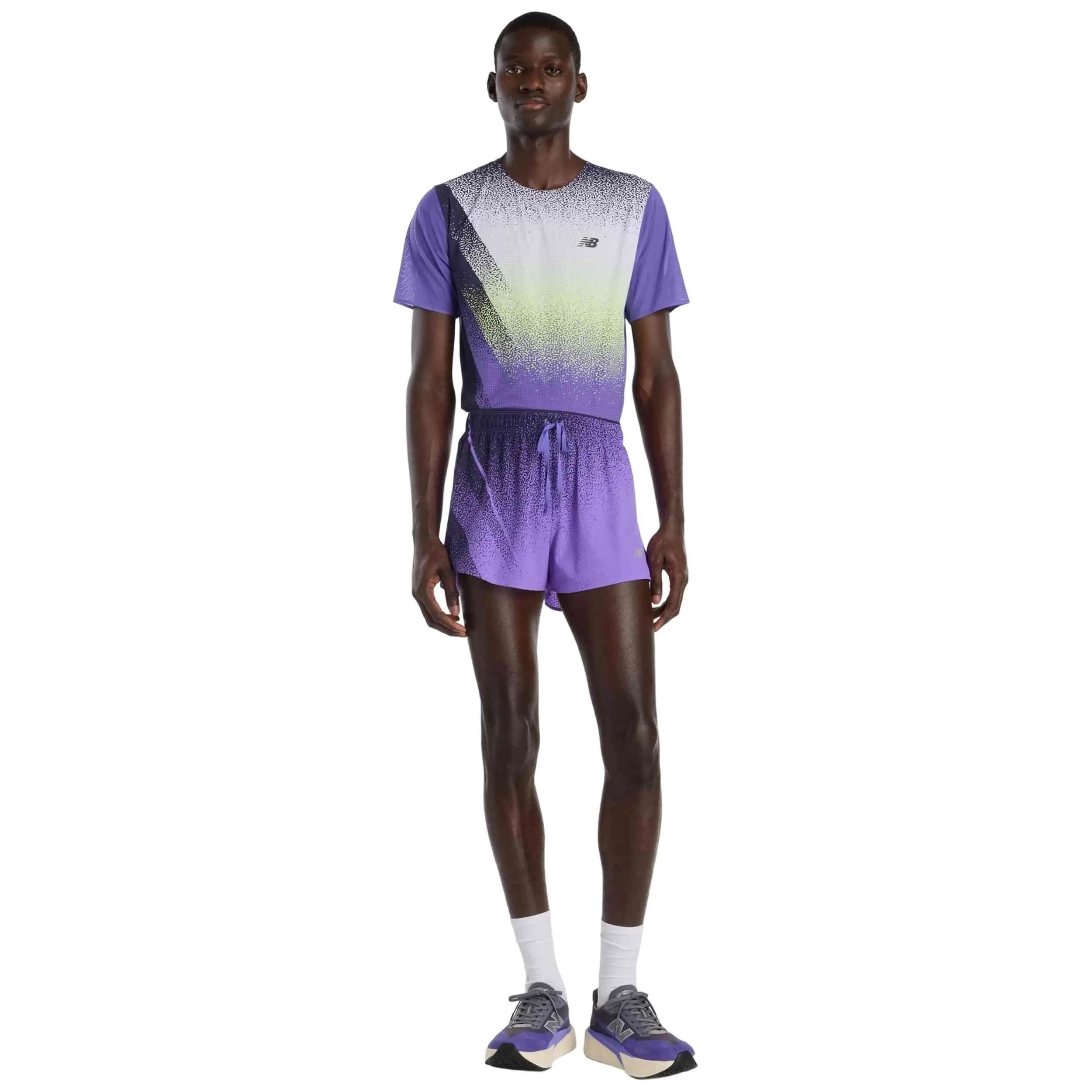 New Balance RC Ultra Light Printed Short 3'' 5/7