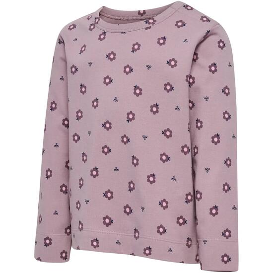 T-shirt imprimé manches longue enfant Hummel