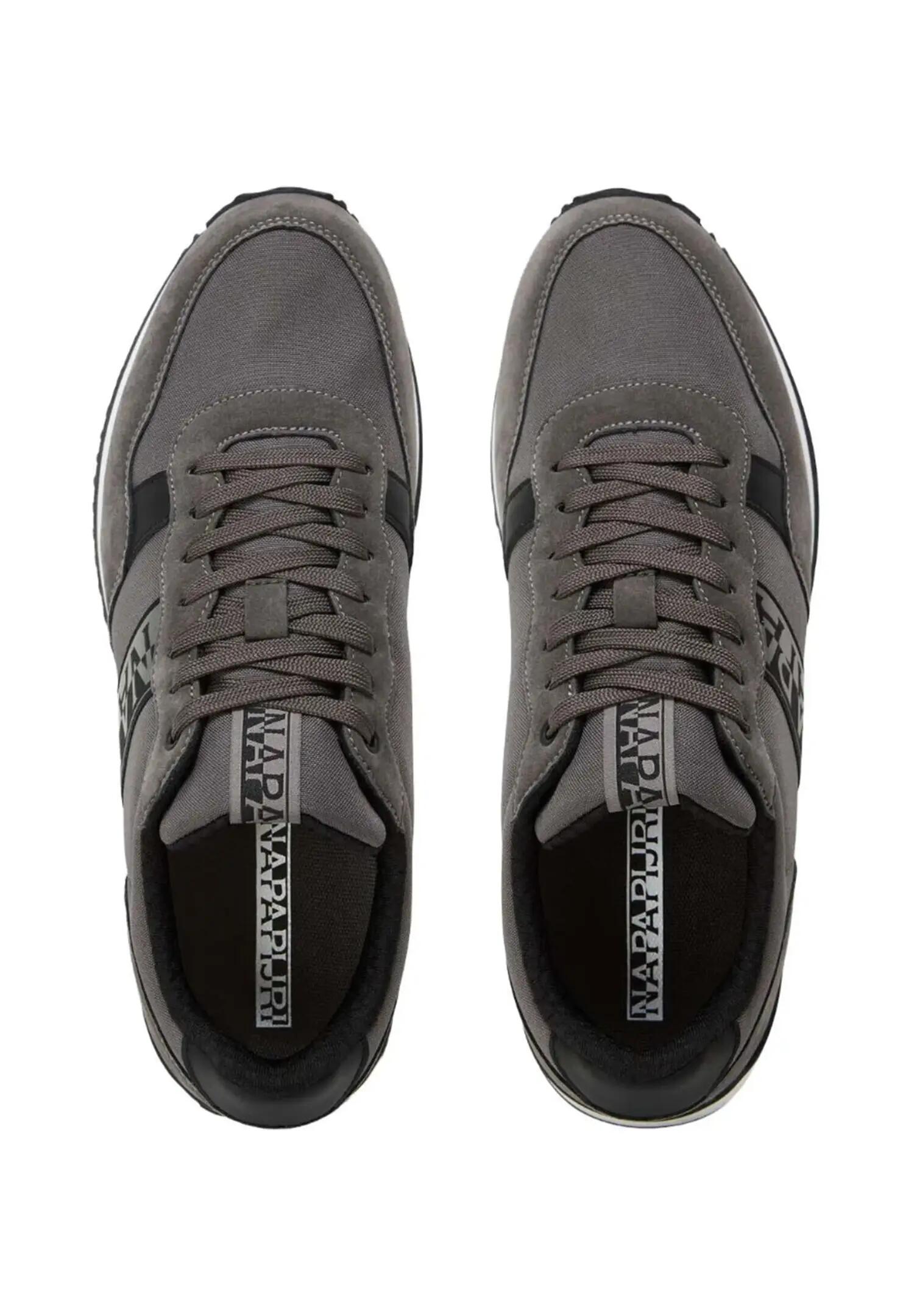 Napapijri Herren Cosmos Syn Sneaker Synthetik Dunkelgrau 3/6