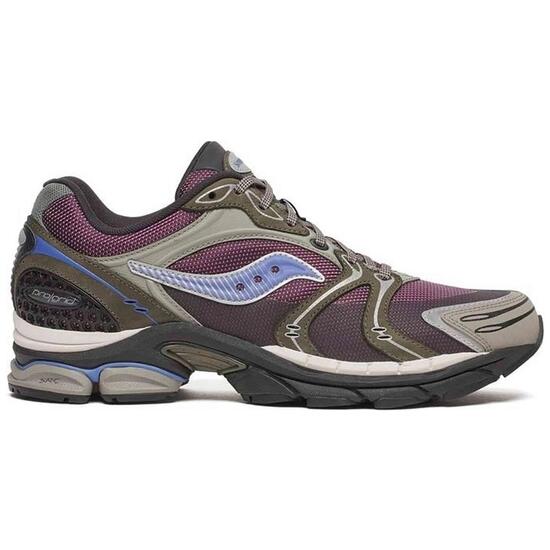 Baskets Saucony modèle Saucony Progrid Triumph 4 "Fig Blue" pour homme