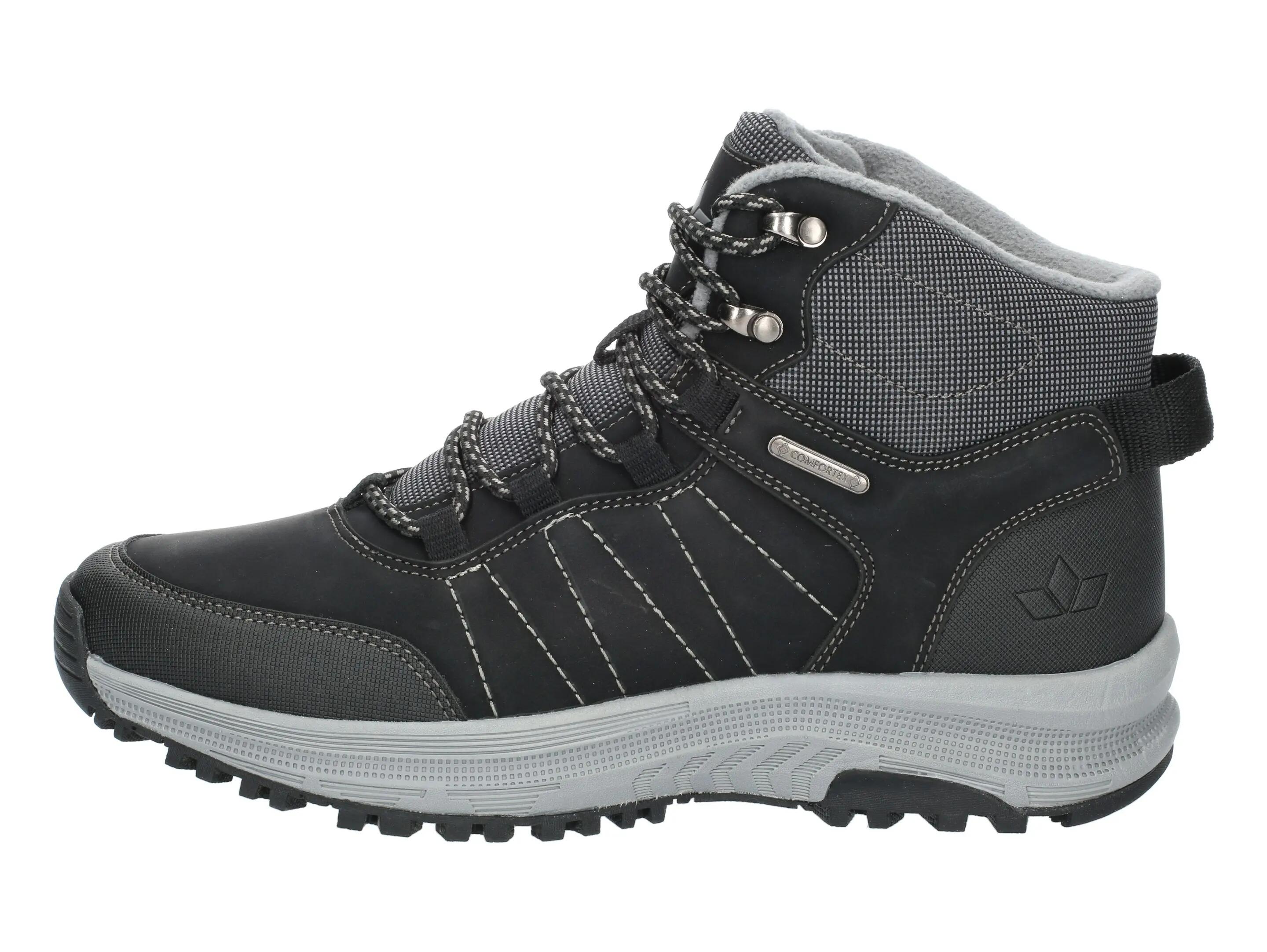 Bottes - loisir - hommes - imperméables, doublure chaude - noir 2/6