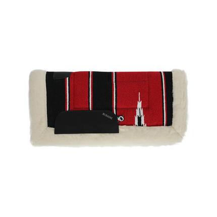 Tapis de selle western navajo en pure laine