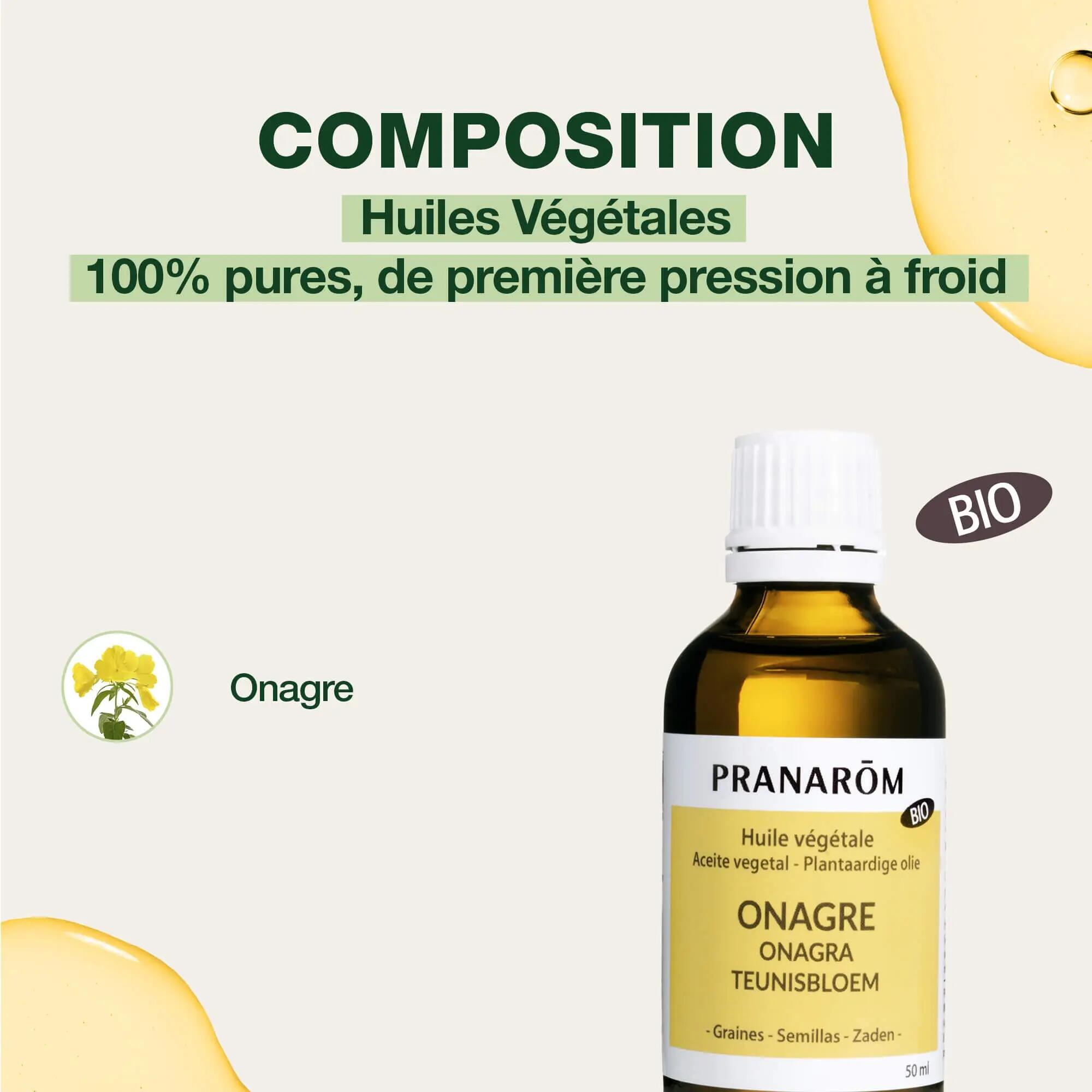 Huile d’Onagre Bio - Soin peau et cycle - Duo 2 x 25 ml 3/5