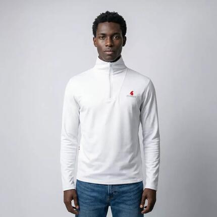 Pull de Ski homme Thermique PIKA Blanc