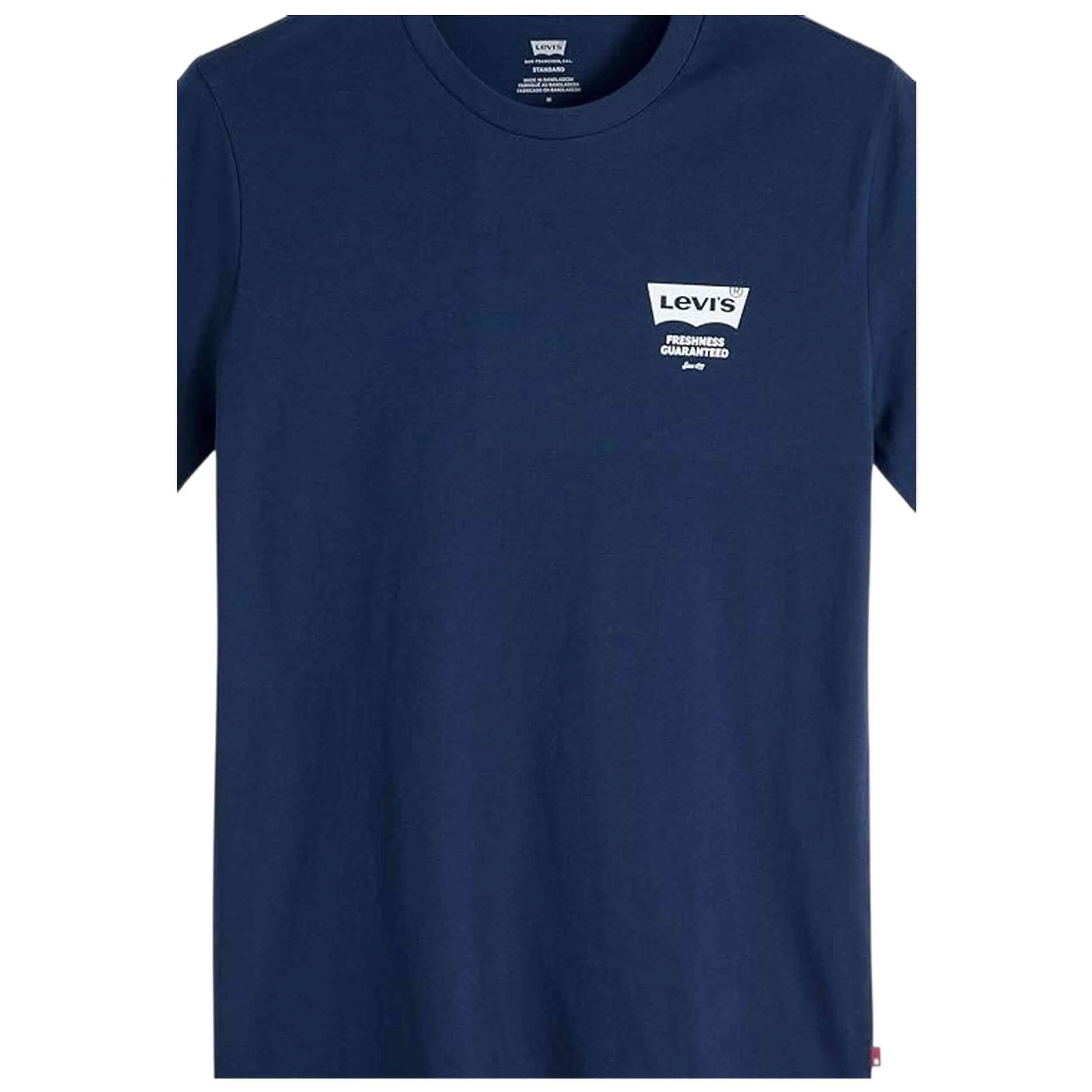 Maglia a maniche corte Levi's modello GRAPHIC CREWNECK TEE LEVIS PIZ per uomini 5/5