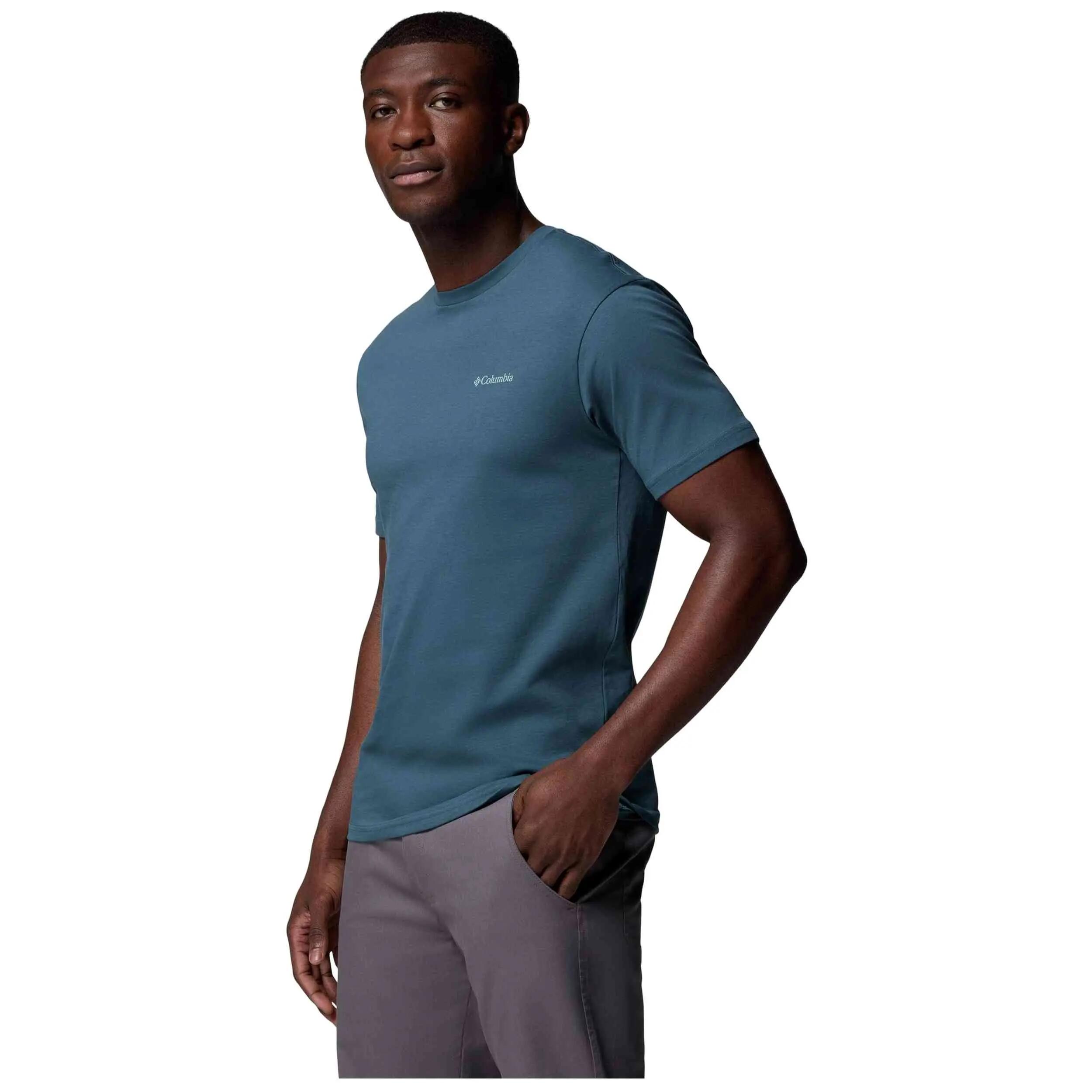 Maglia a maniche corte Columbia modello Camiseta Columbia North Casca per uomini 2/5