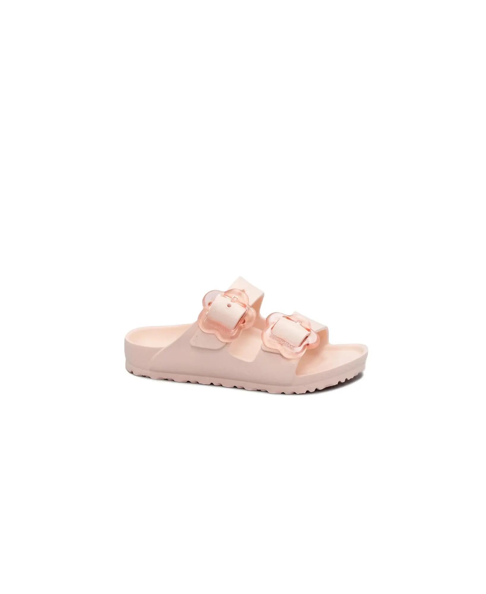 Birkenstock Arizona Flower EVA pentru copii roz deschis
