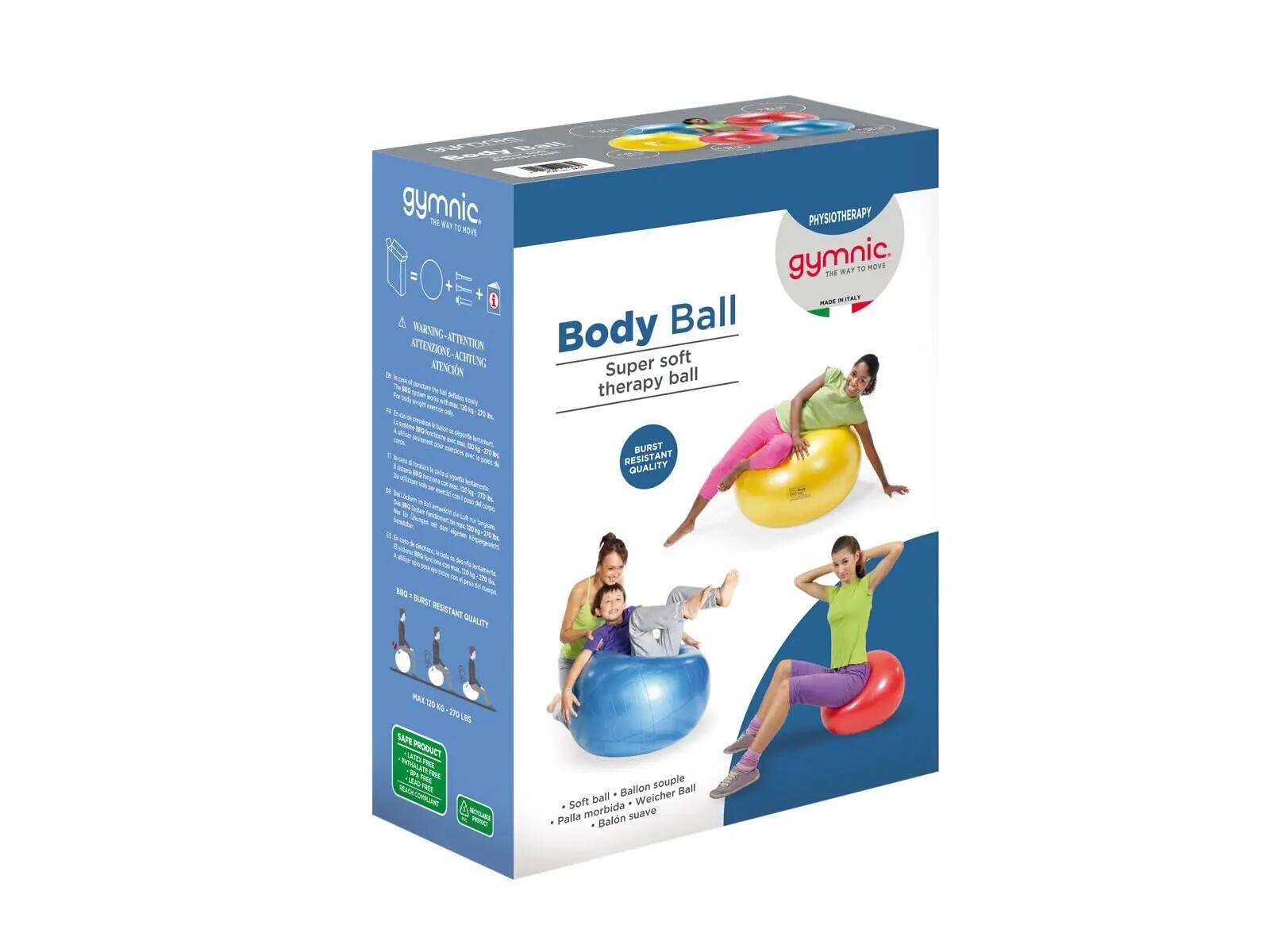 Gymnic Body Ball Palla fitness antiscoppio Ø 65 cm blu 2/7