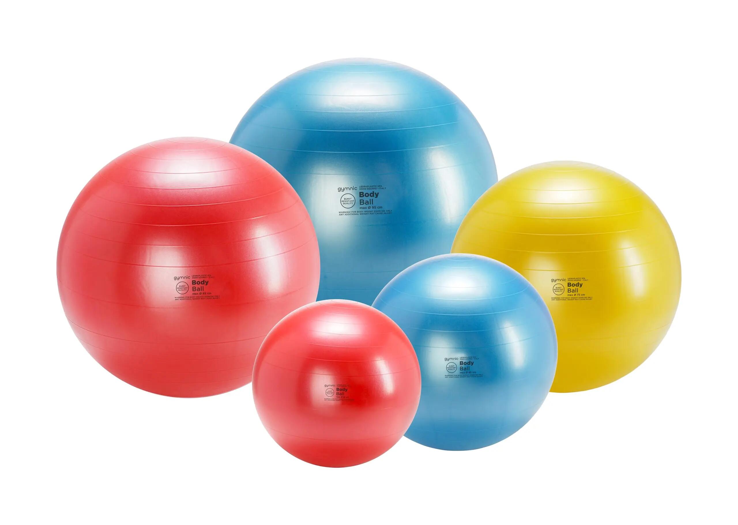Gymnic Body Ball Palla fitness antiscoppio Ø 65 cm blu 5/7