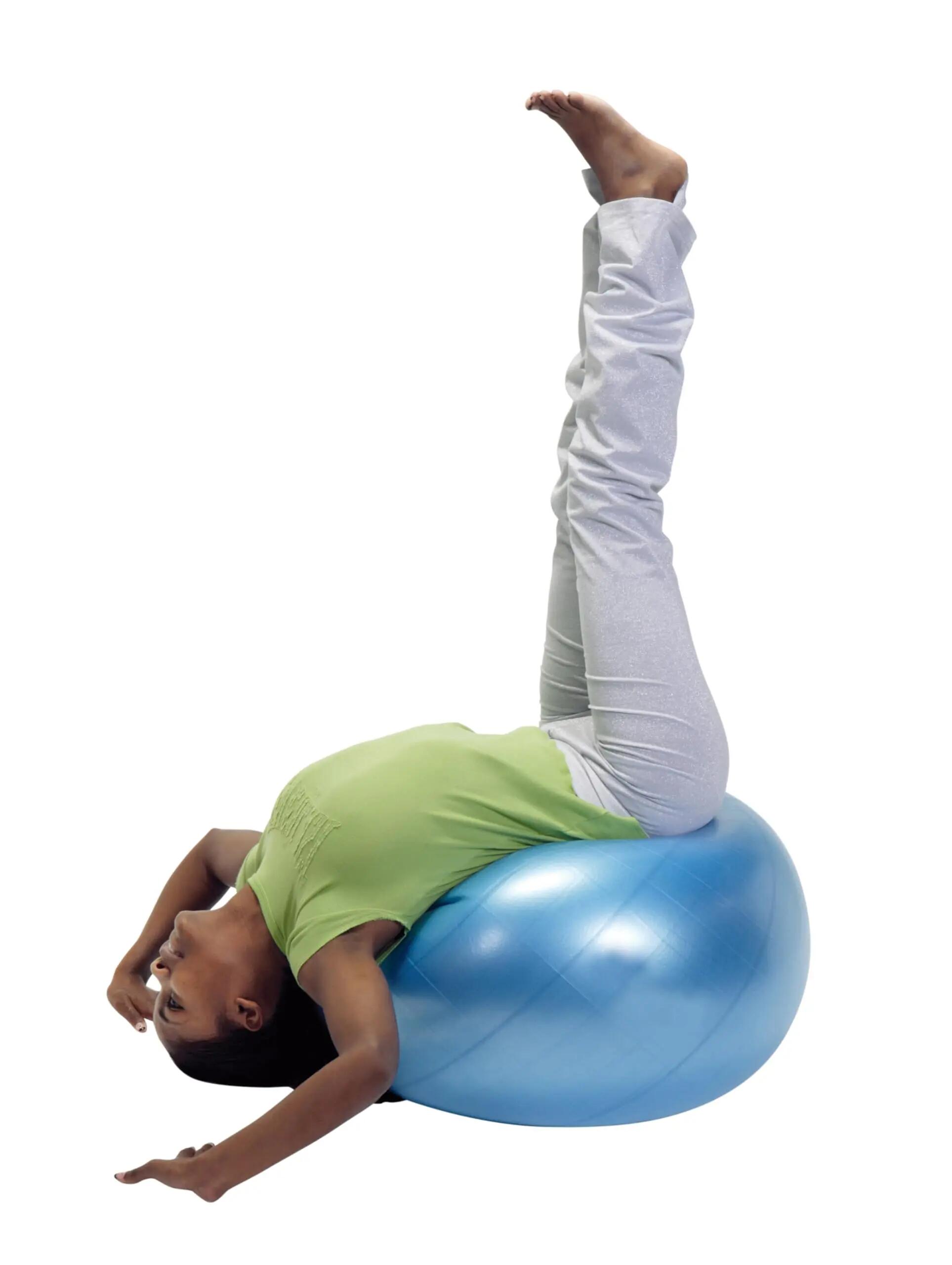 Gymnic Body Ball Palla fitness antiscoppio Ø 65 cm blu 4/7