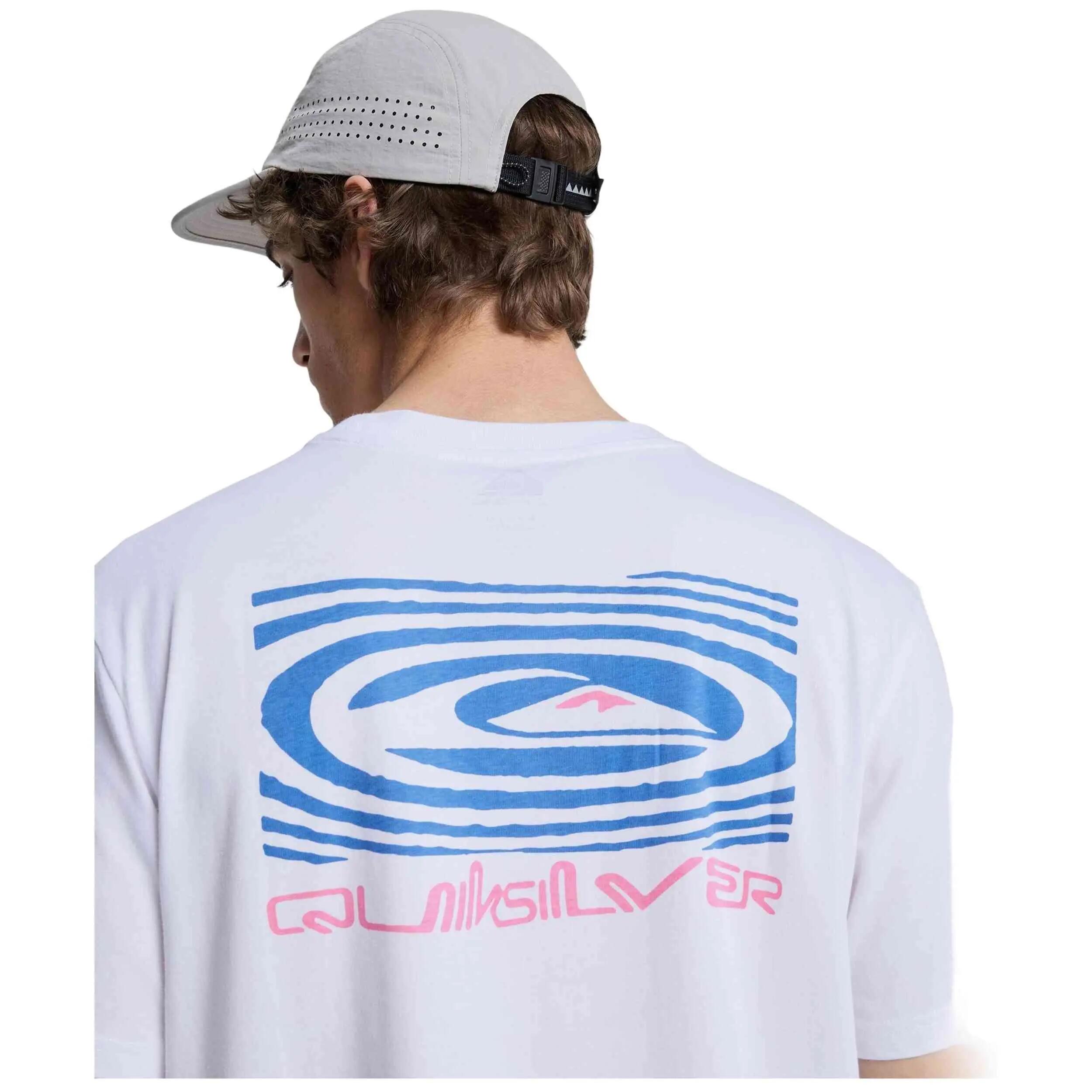T-shirt Quiksilver modelo Fundamental Ripples para homem 4/5