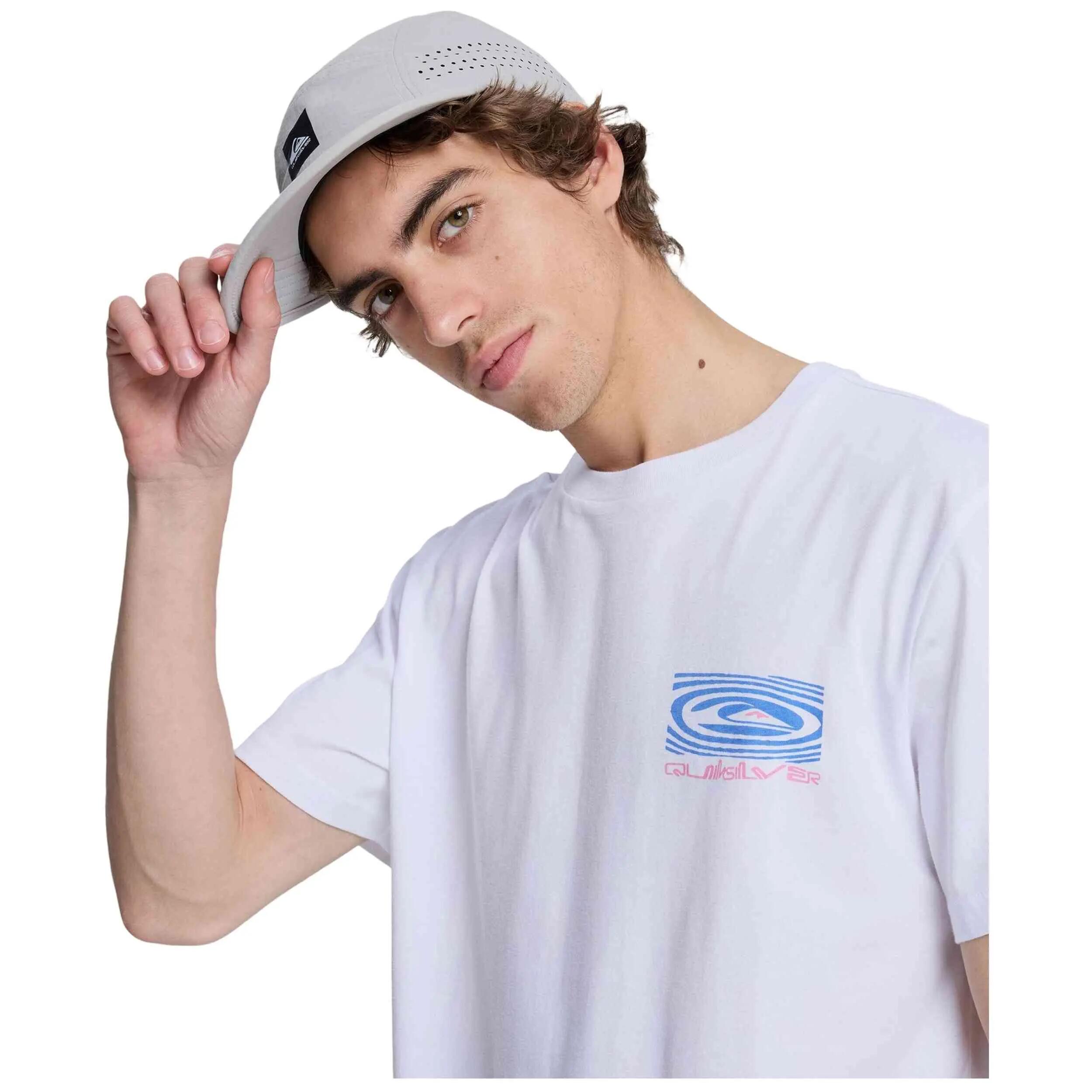 T-shirt Quiksilver modelo Fundamental Ripples para homem 3/5