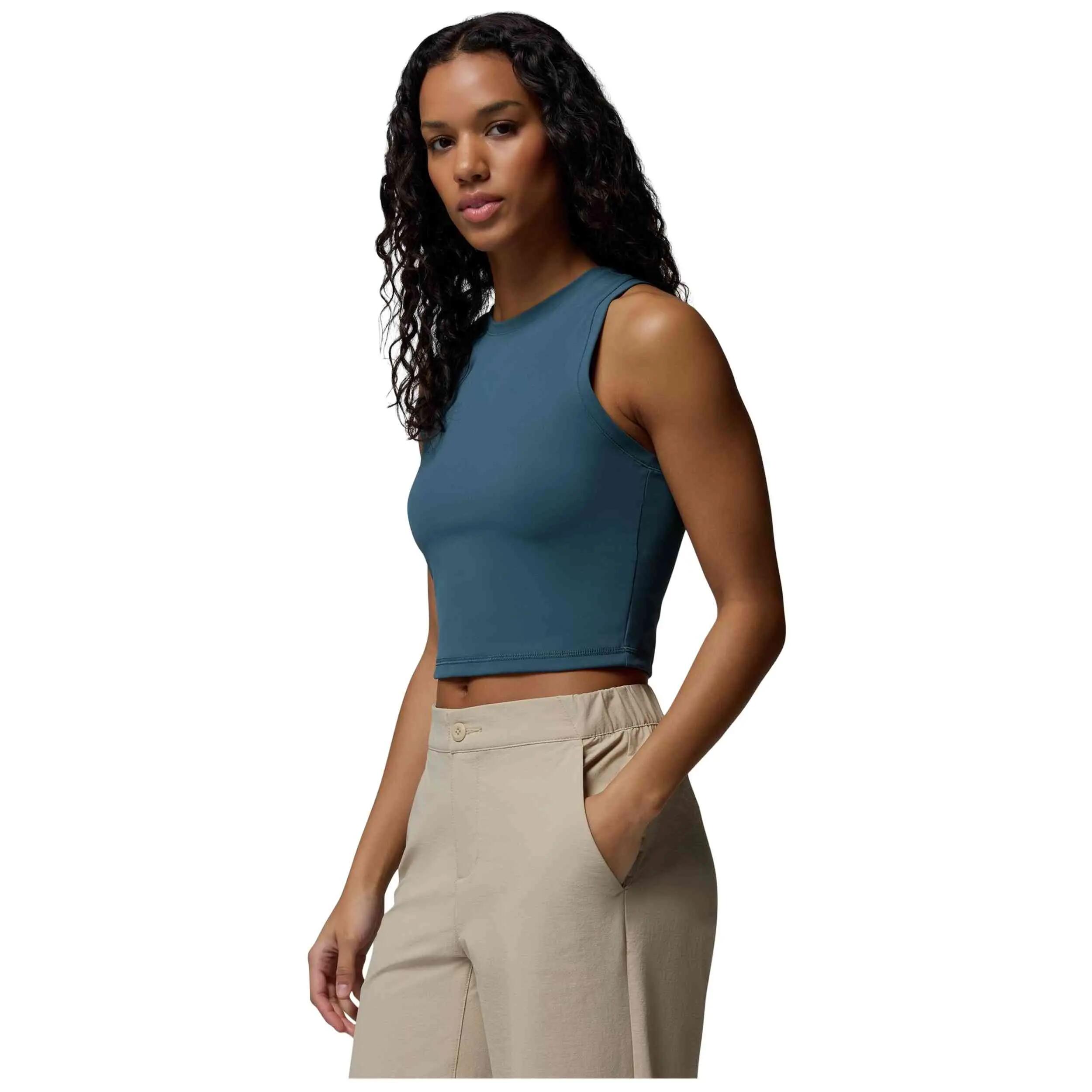 Top Columbia modello Camiseta Columbia Loneridge sin mangas azul índig per donne 2/5