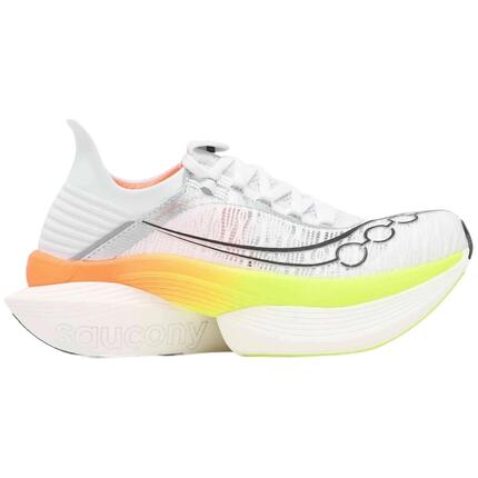 Baskets Saucony modèle Saucony Endorphin Elite 2 "White" pour femmes