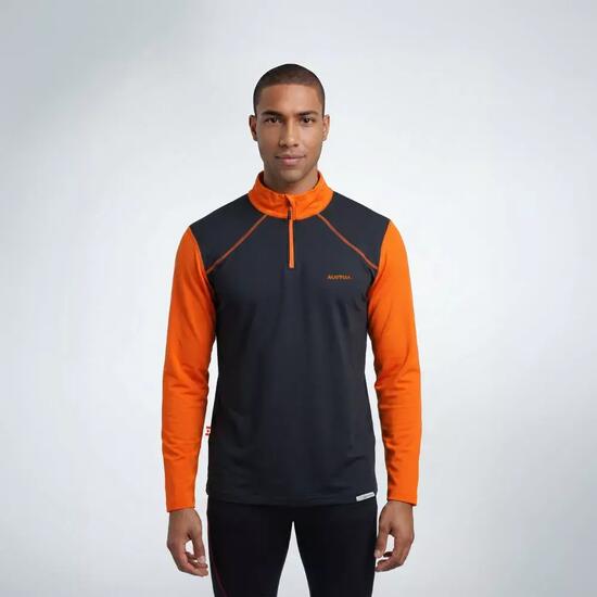 Pull de Randonnée chasse homme Thermique NANOOK Bicolore