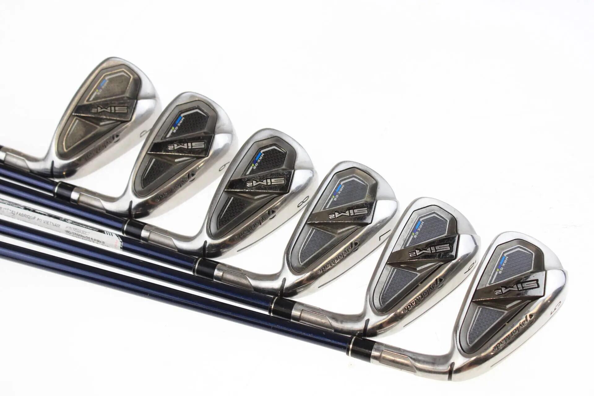 Seconde vie - TaylorMade SIM2 Max OS RH 5-PW Iron Set - Good 3/5