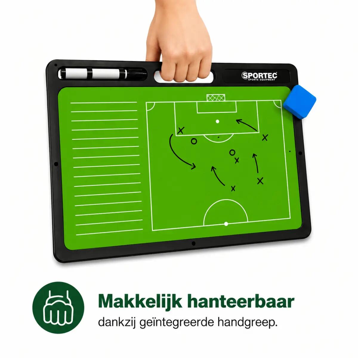 Sportec Coachbord met handgreep - Voetbal 2/4