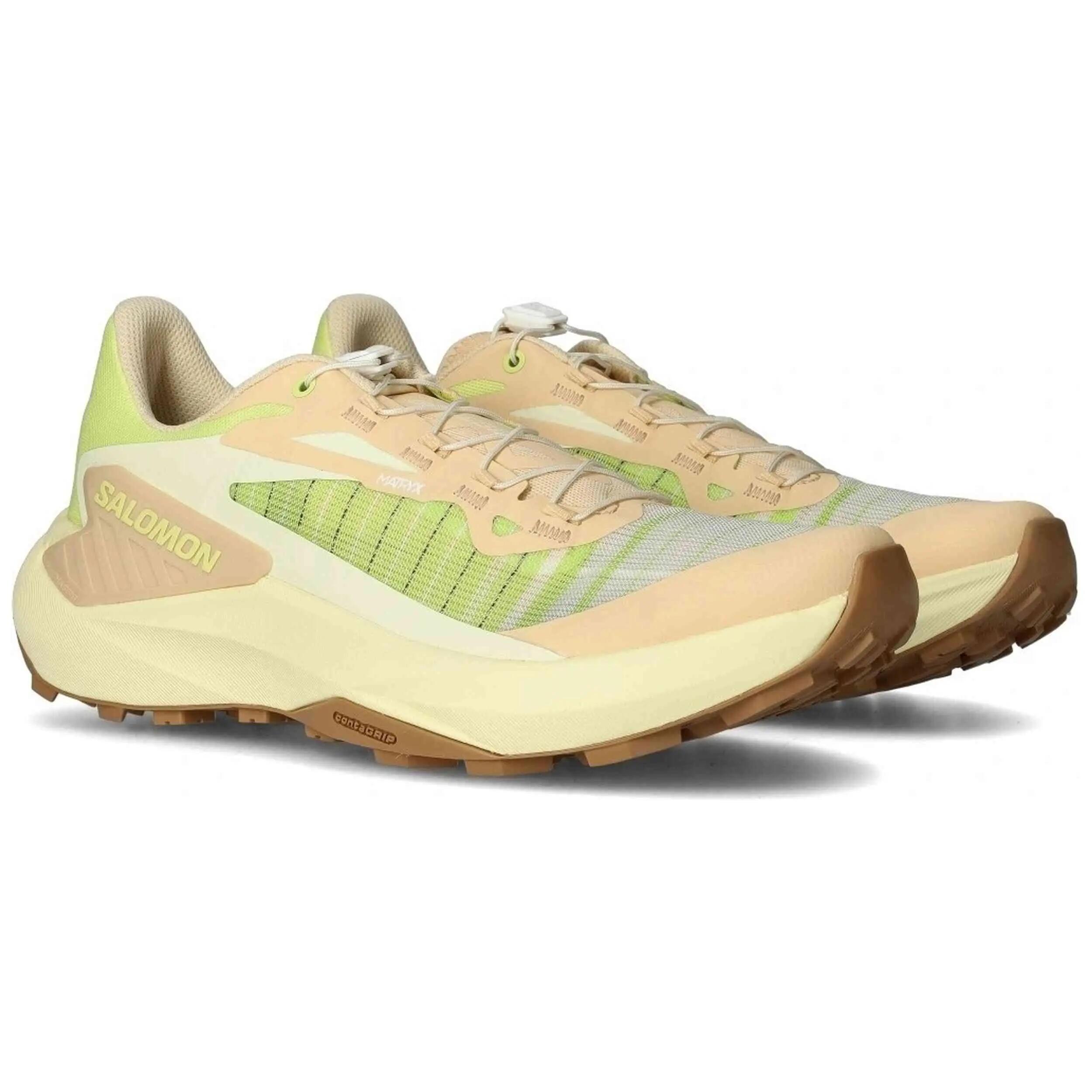 Scarpe Salomon modello Zapatillas Salomon Genesis naranja salmón mujer per donne 3/5