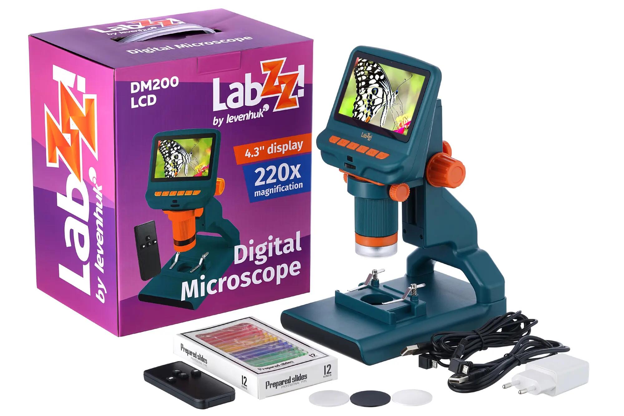 Microscopio digitale - LabZZ DM200 - Nero 2/6
