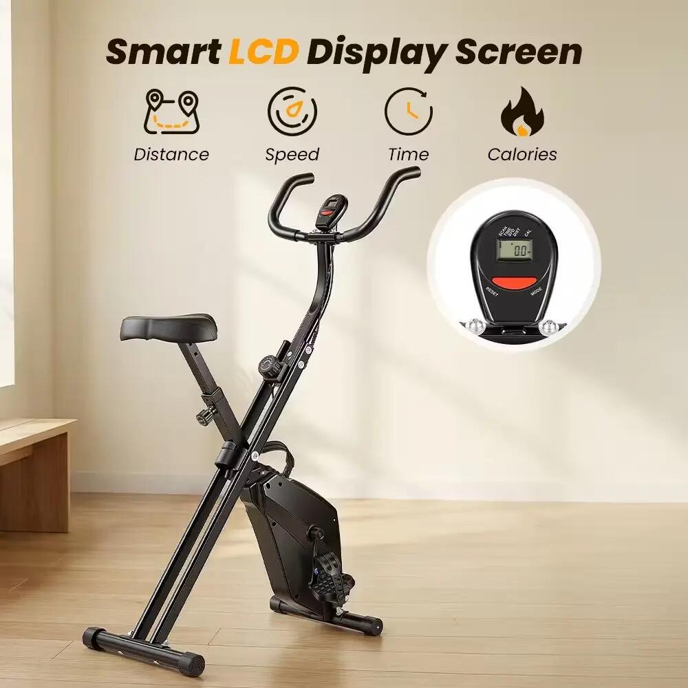 Opvouwbare hometrainer YZJ508, vliegwiel 6 kg, 16 weerstandsniveaus 3/7