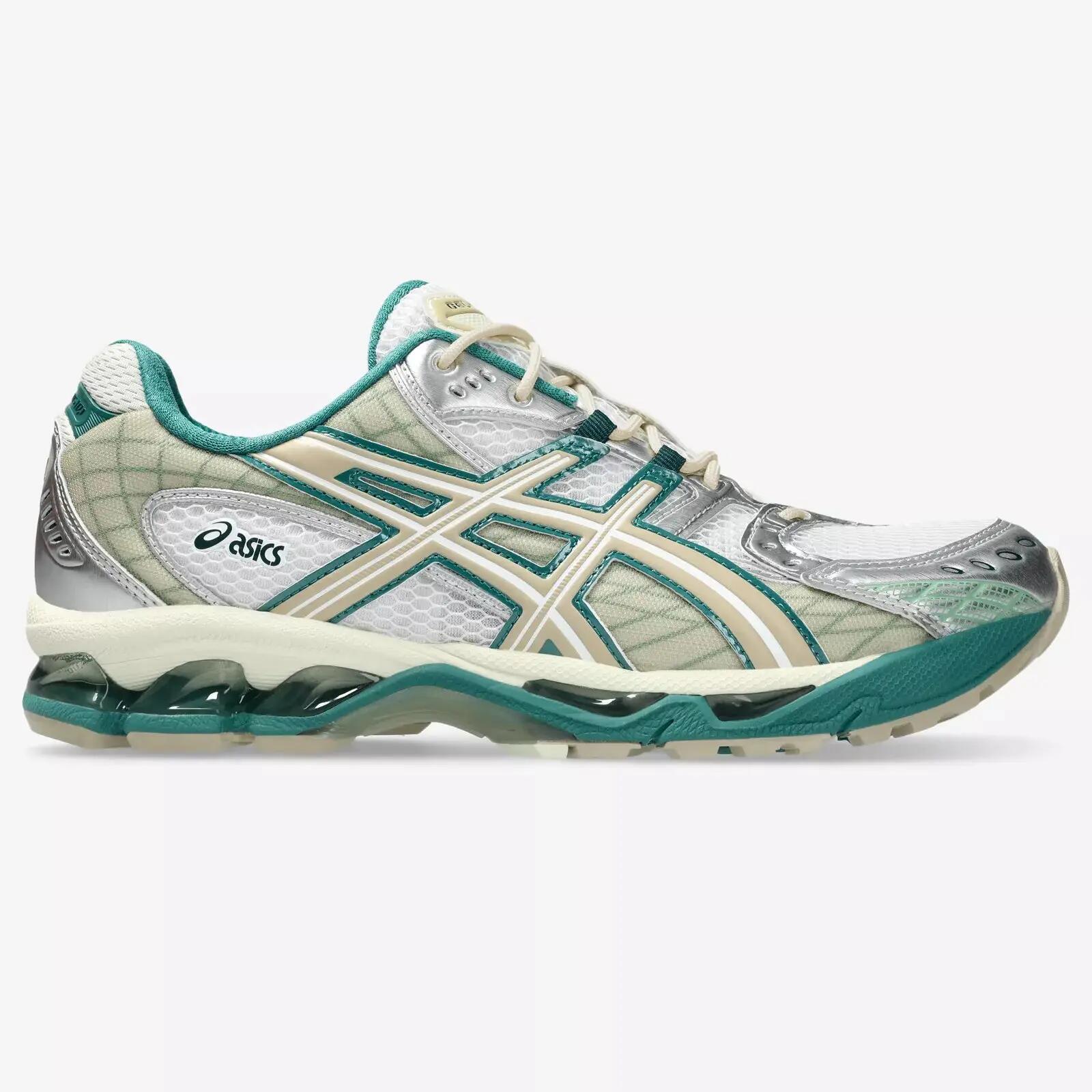 Pantofi alergare ASICS Gel-Nimbus 10.1 bărbați, alb, Rainy Lake