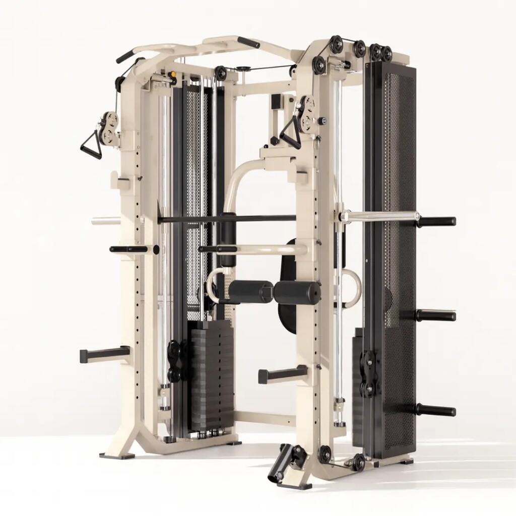 Fusion X Power Rack with Smith Machine and Pec Deck – 160 kg