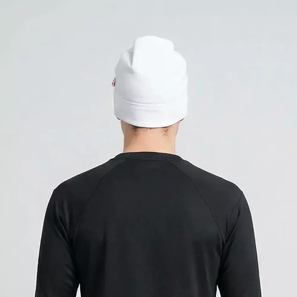 Bonnet de Course à pied unisexe Thermique ALDAR Blanc 4/4